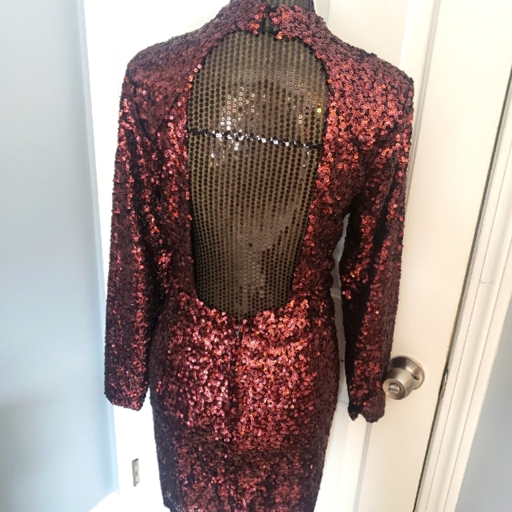 🏝3for$25 Charlotte Russe Sequin Dress - Picture 2 of 6